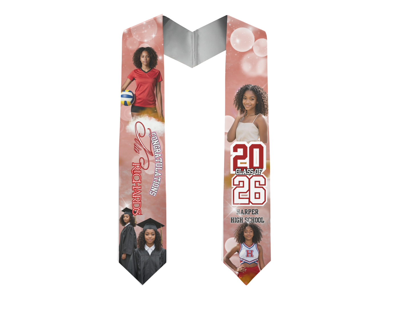 Custom Graduation Stole