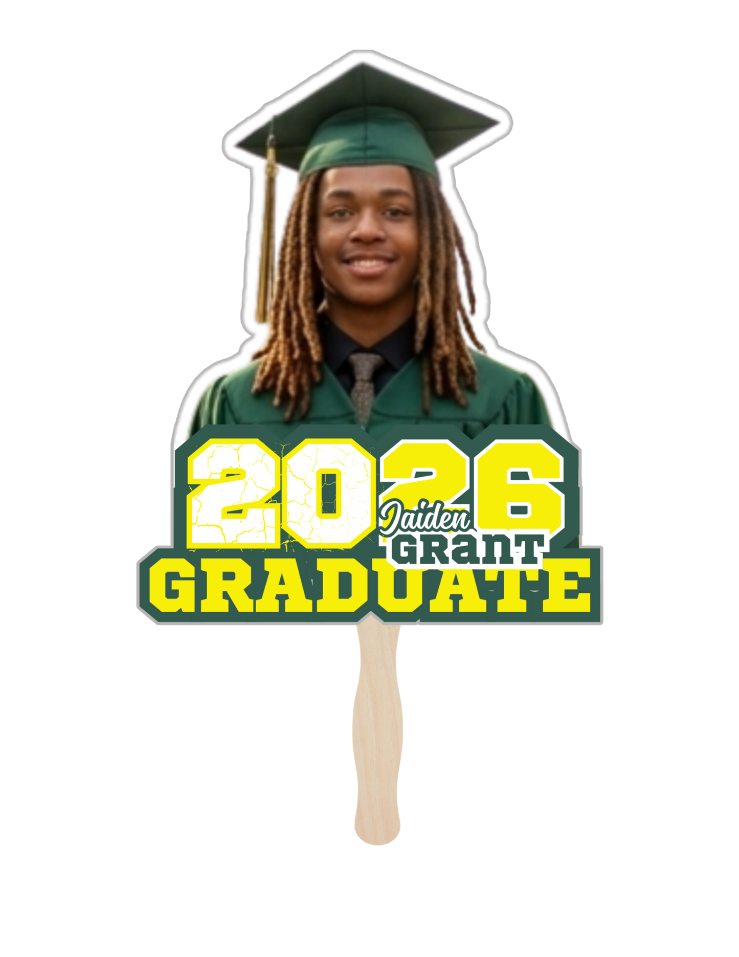 Custom Graduation Fans|Packs of 5