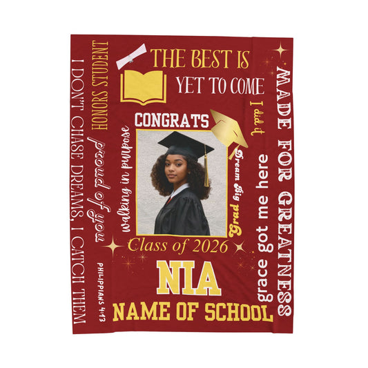 Custom Grad Blanket