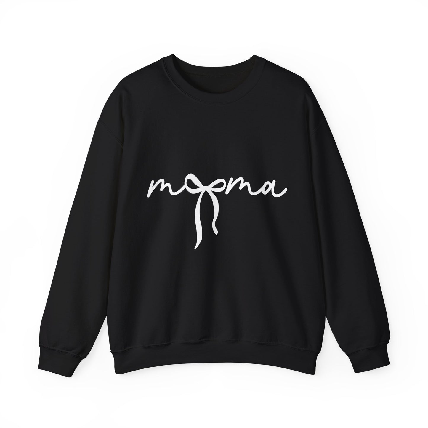 Mama Bow Sweatshirt - Cute Mom Graphic Crewneck