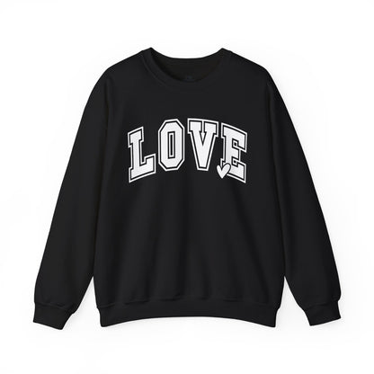 Love Varsity Valentine's Sweatshirt - Women's Valentine's Day Gift