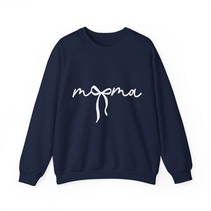 Mama Bow Sweatshirt - Cute Mom Graphic Crewneck