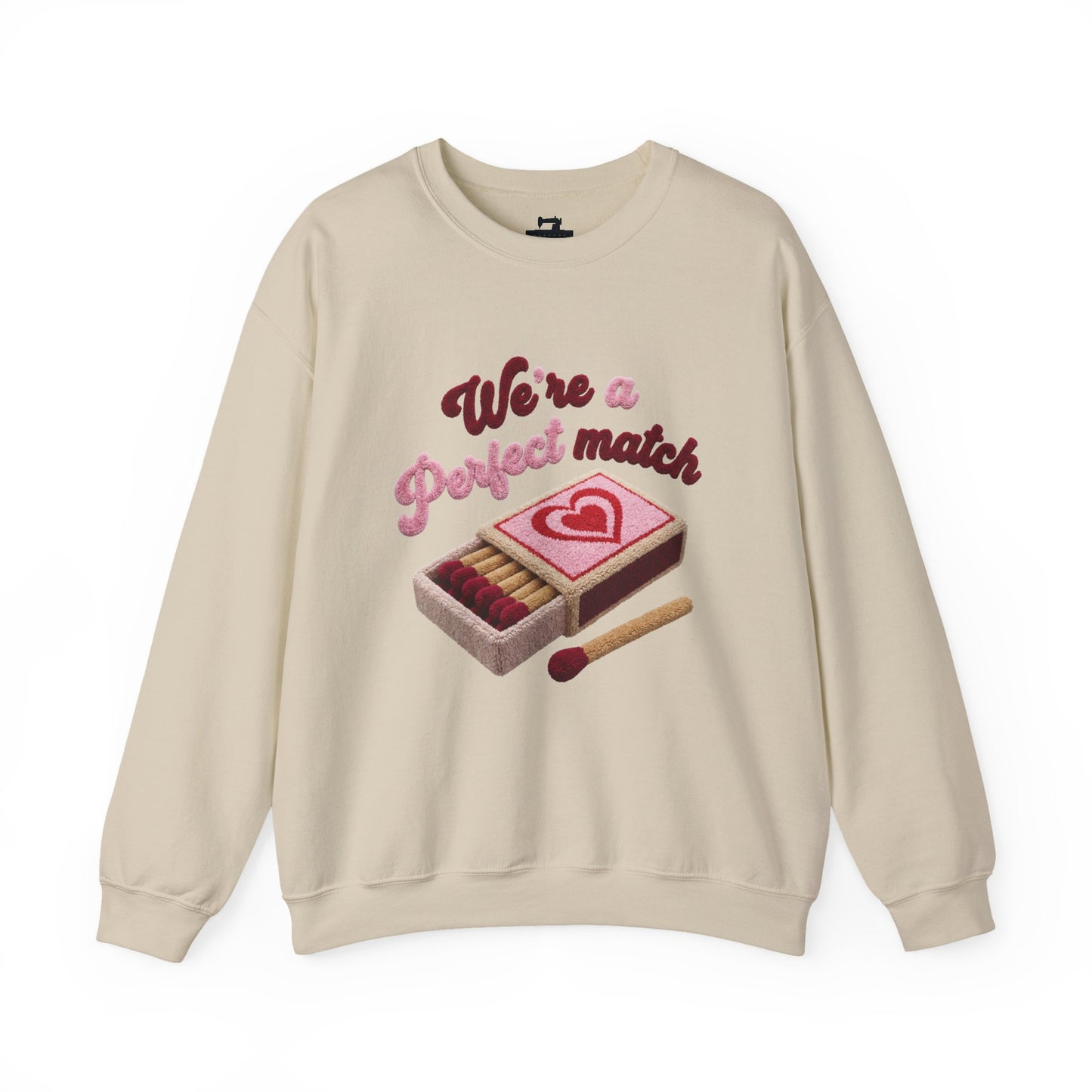 Perfect Match Valentine's Sweatshirt - Couples Matching Crewneck