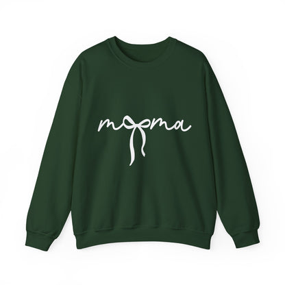 Mama Bow Sweatshirt - Cute Mom Graphic Crewneck