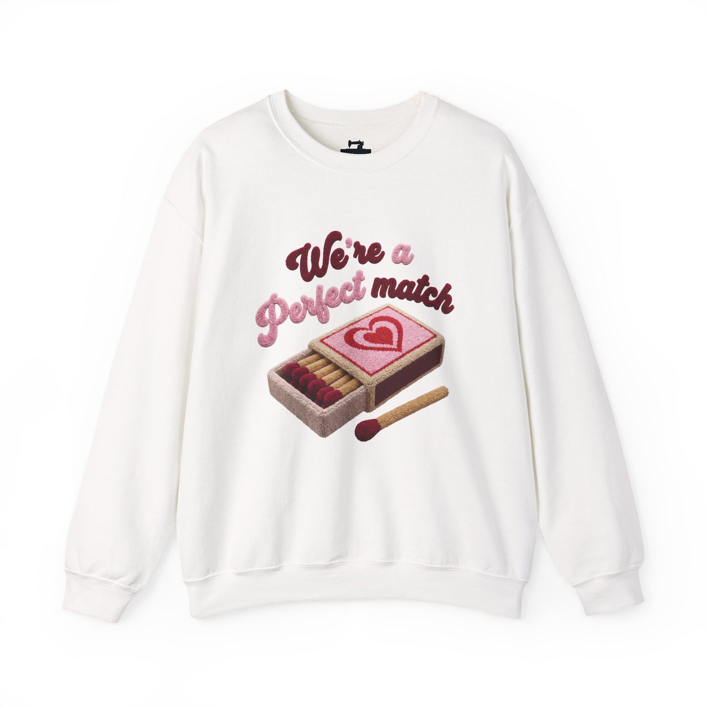 Perfect Match Valentine's Sweatshirt - Couples Matching Crewneck