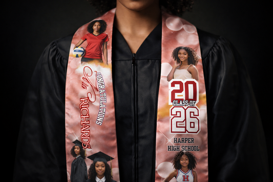 Custom Graduation Stole